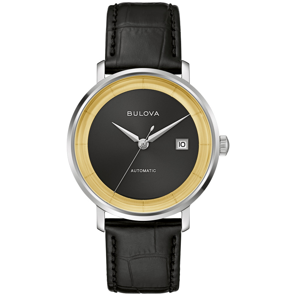 Bulova Stainless Steel Frank Sinatra Mens Watch