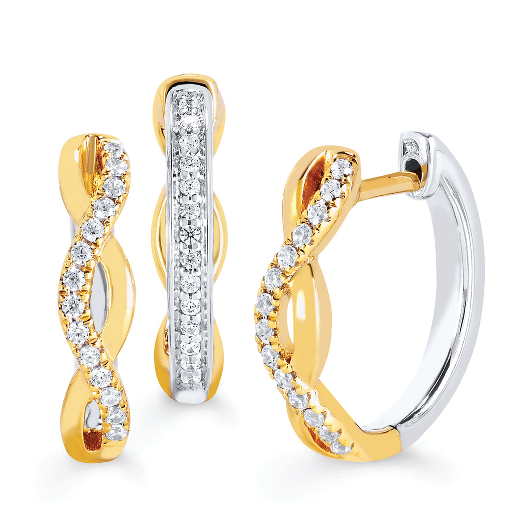 EARRINGS RD V 0.25;