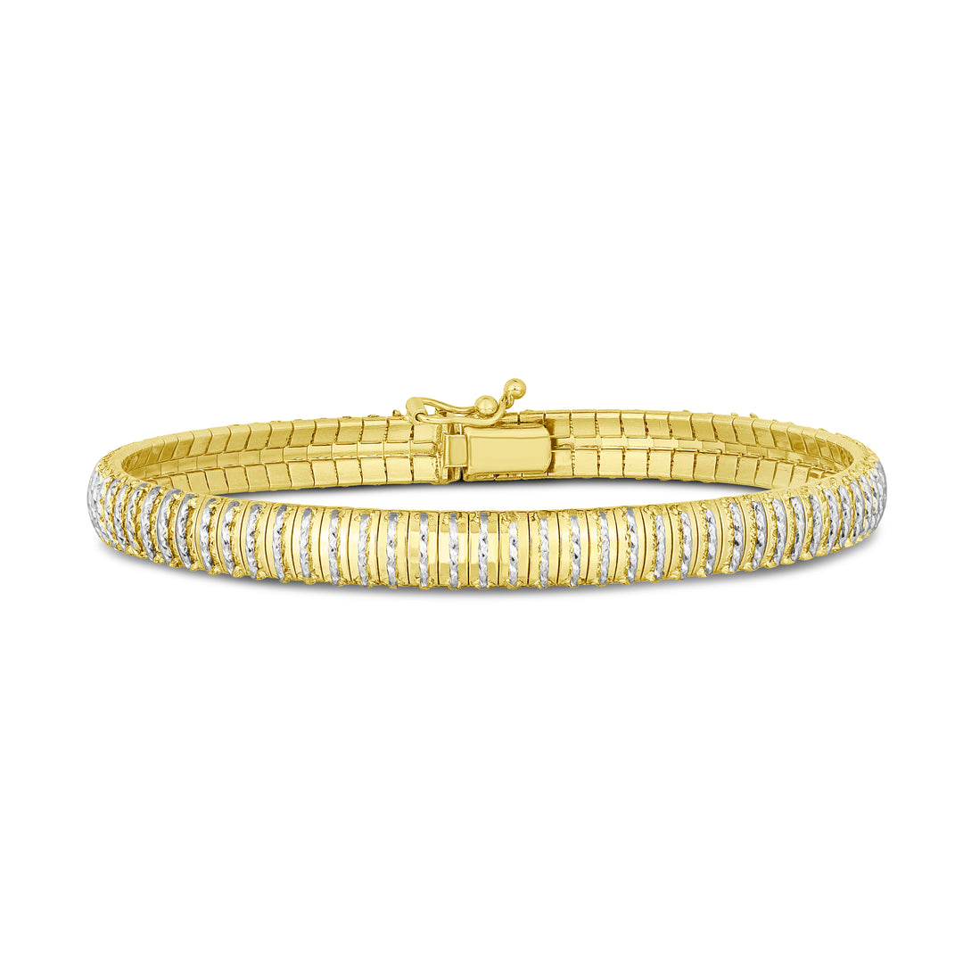 14K Diamanté Flex Bracelet