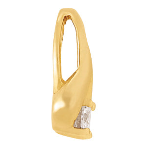 0.33 CT Round Diamond Solitaire Pendant