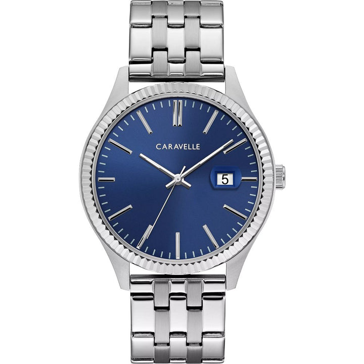 Caravelle Stainless Steel Classic CAR Mens Watch