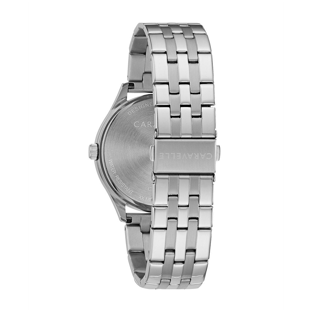 Caravelle Stainless Steel Classic CAR Mens Watch