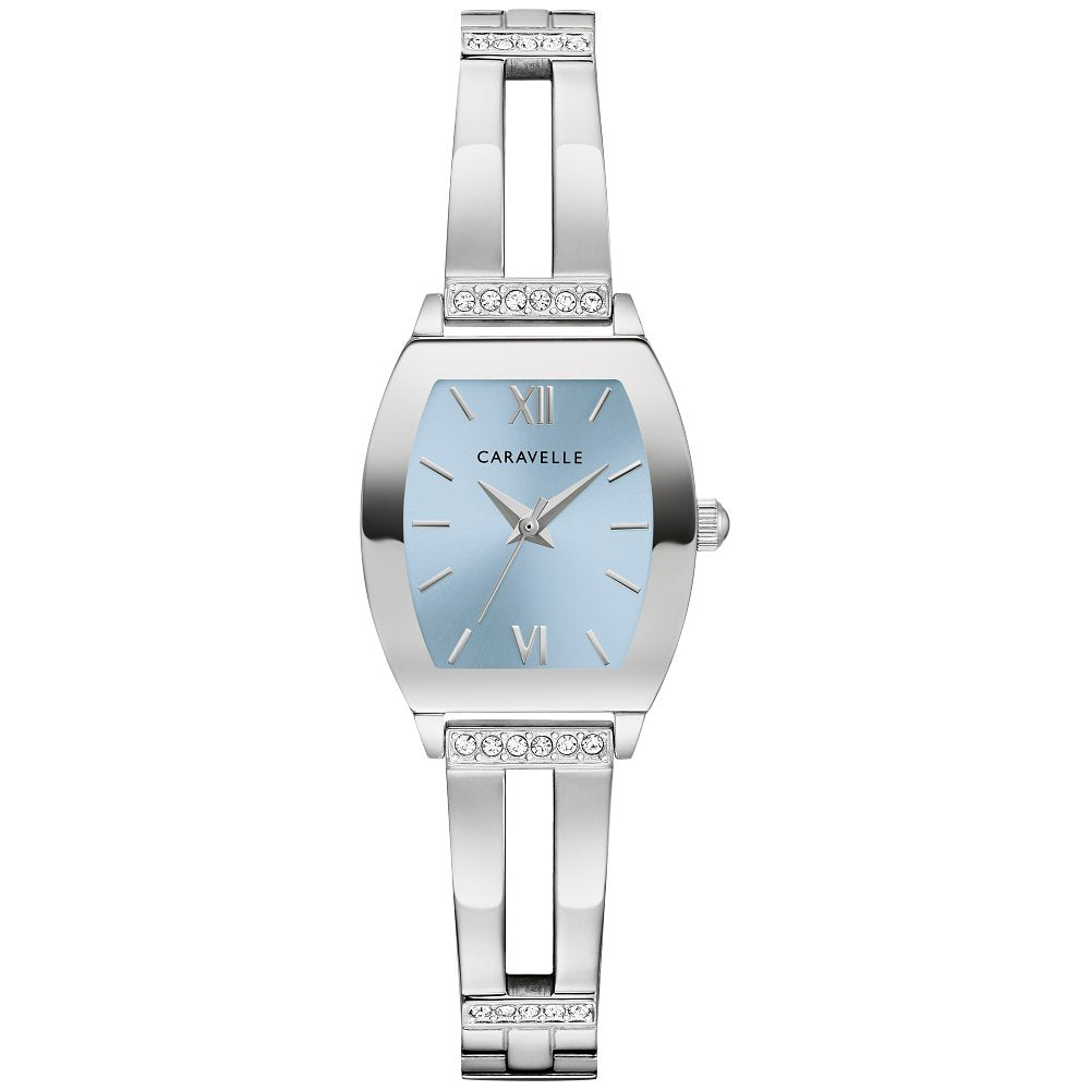 Caravelle Stainless Steel Modern CAR Ladies Watch