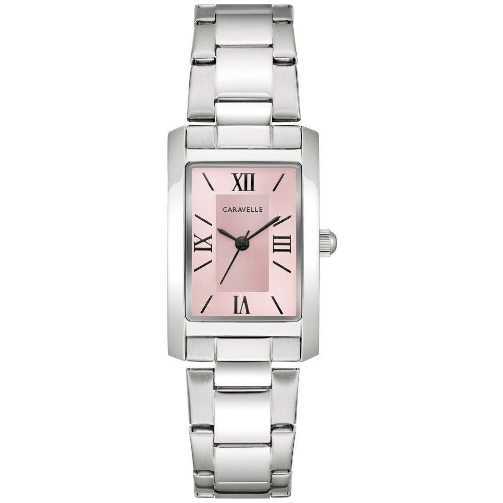 Caravelle Stainless Steel Classic CAR Ladies Watch