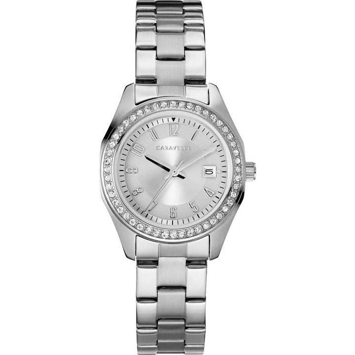 Caravelle Stainless Steel Sport Ladies Watch