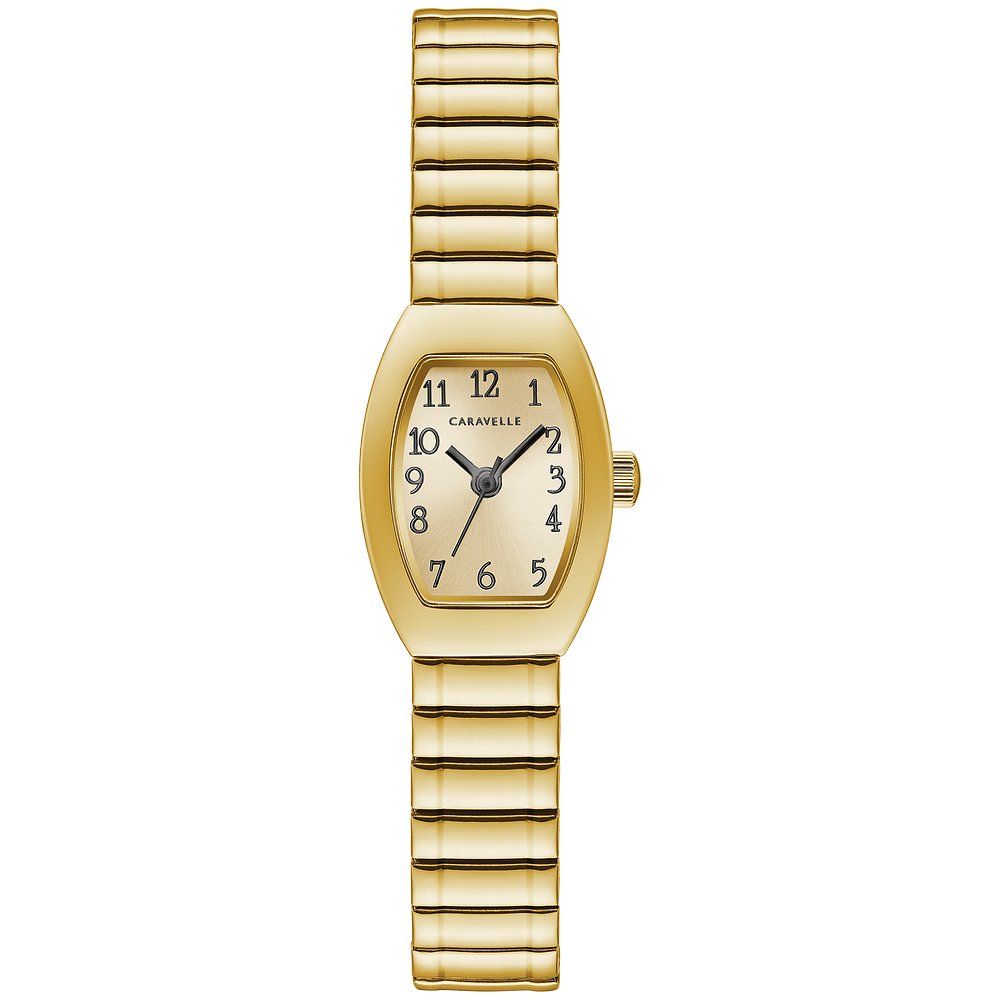 Caravelle Stainless Steel Classic CAR Ladies Watch