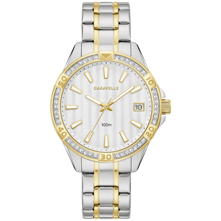 Caravelle Stainless Steel Sport Ladies Watch