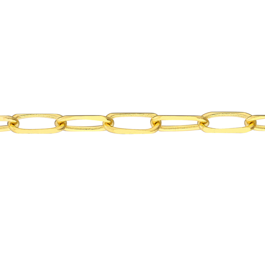 1.7mm Paper Clip Choker Chain