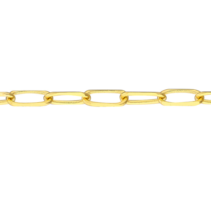 1.7mm Paper Clip Choker Chain