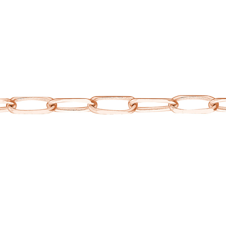 1.7mm Paper Clip Choker Chain