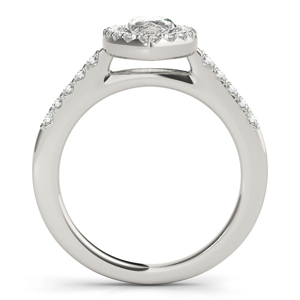 Halo Diamond Engagement Ring