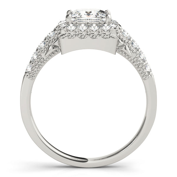 Halo Diamond Engagement Ring