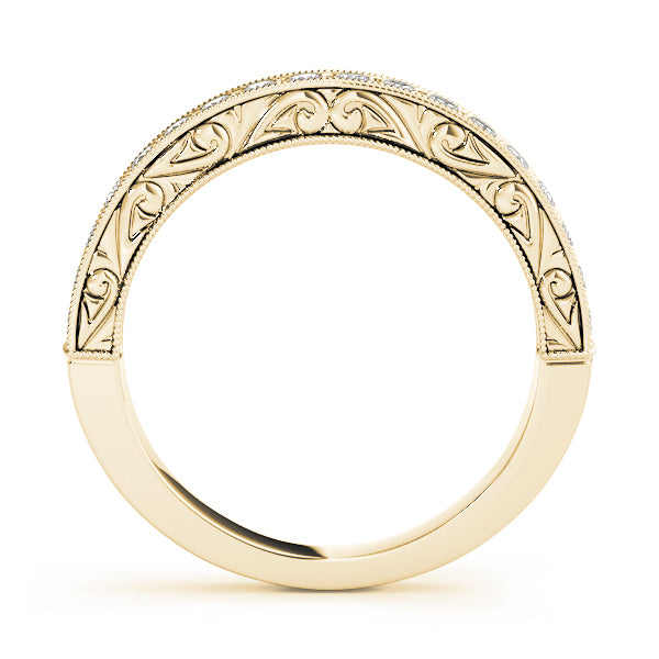 14K Yellow Gold 1/3 ct tw Diamond Wedding Ring