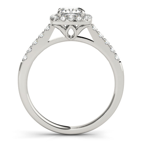 Halo Diamond Engagement Ring