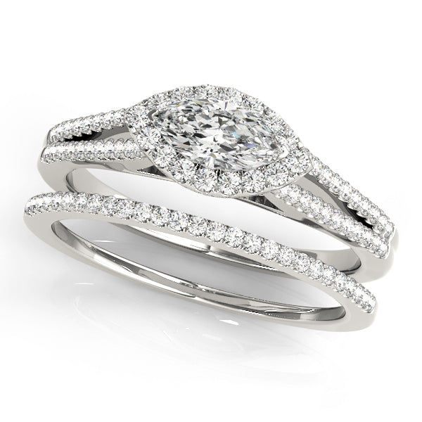 Halo Diamond Engagement Ring