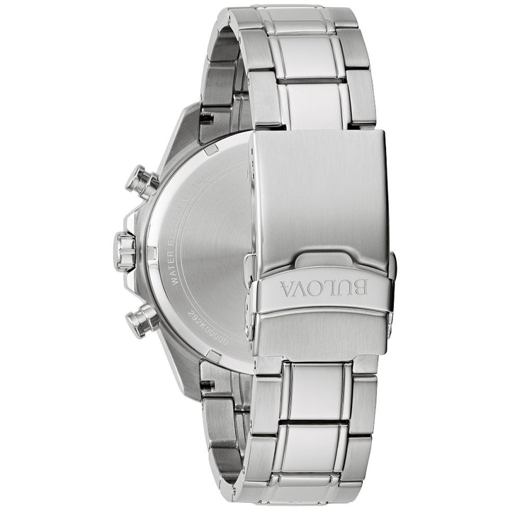 Bulova Stainless Steel Performance Mens Watch