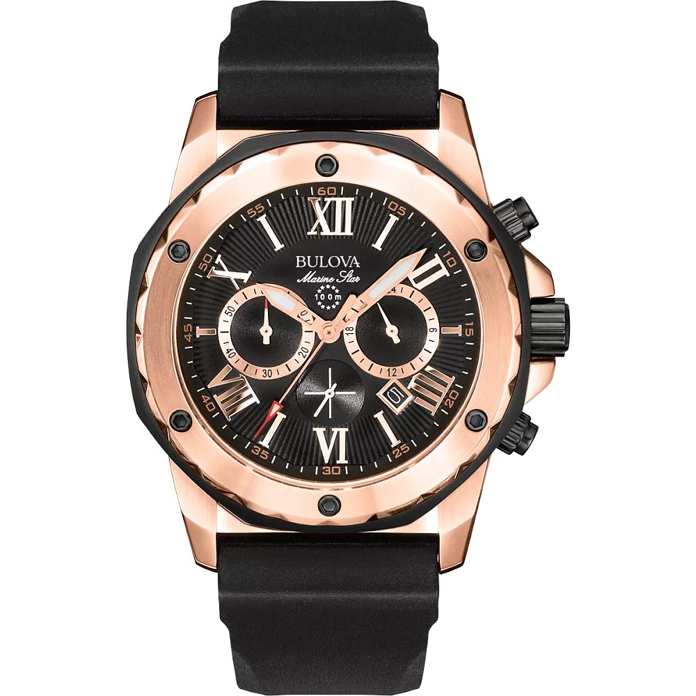 Bulova Stainless Steel Performance Mens Watch