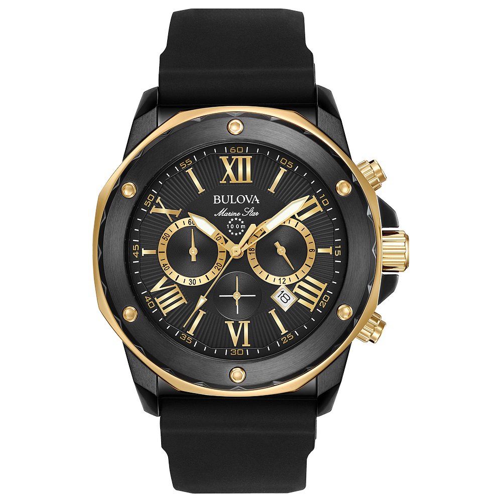 Bulova Stainless Steel Performance Mens Watch