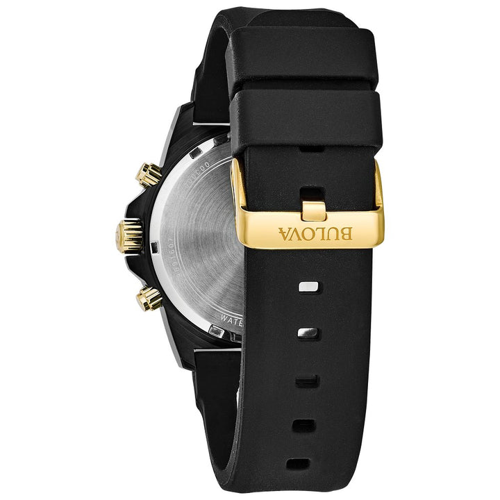 Bulova Stainless Steel Performance Mens Watch