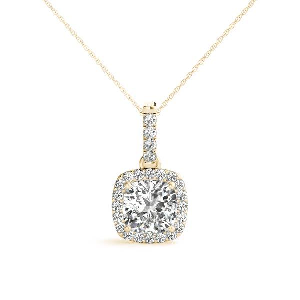 Halo Diamond Pendant
