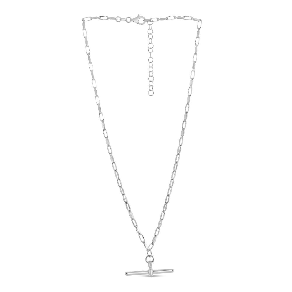 Silver Toggle Link Chain