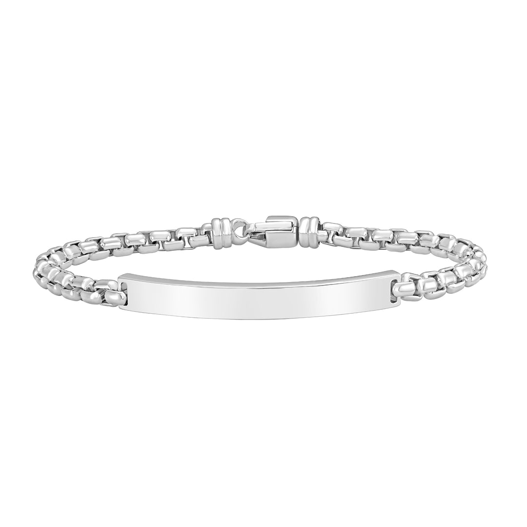 Silver ID Bracelet