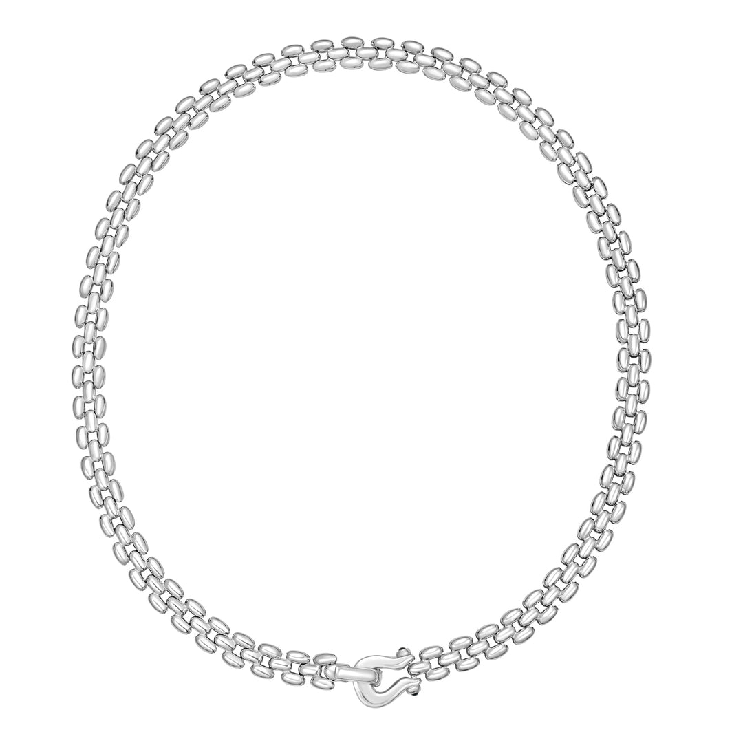 Silver Panther Necklace
