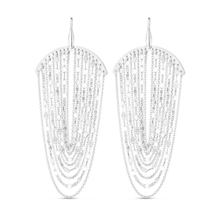Sterling Silver Chandelier Earrings