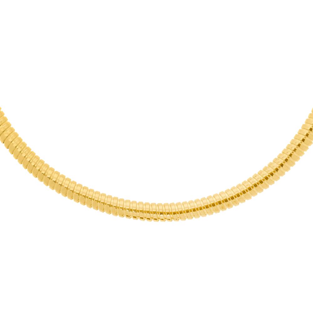 Silver Plated Tubogas Fancy Necklace