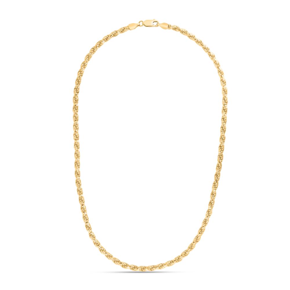 Silver Plated 4.4mm Royal Rope Chain