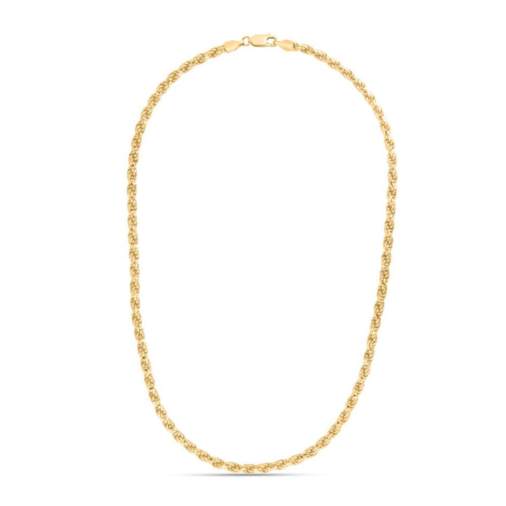 Silver Plated 4.4mm Royal Rope Chain