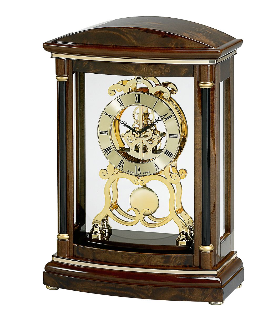 Bulova  Table Top   Skeleton Clock