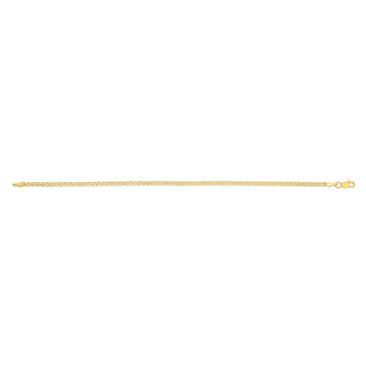 14K 2.5mm Bismark Chain