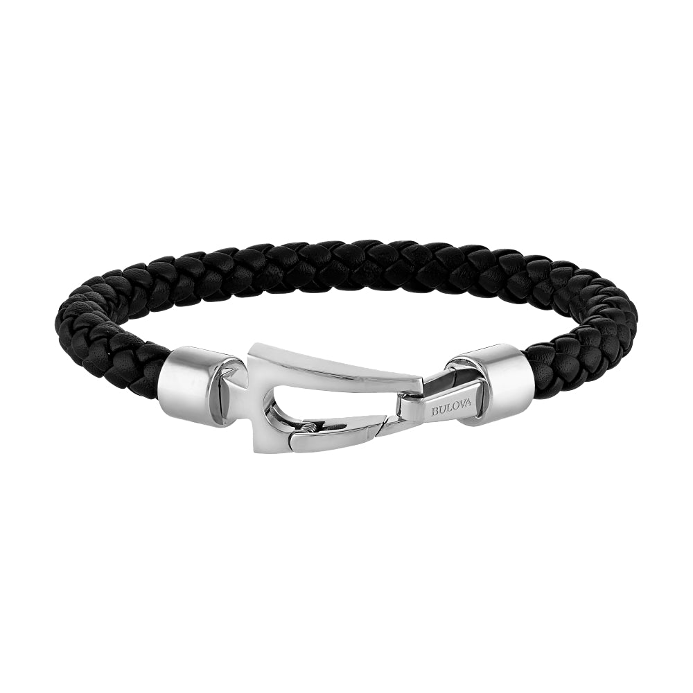 Bulova Stainless Steel Performance Jewelry Mens Bracelet