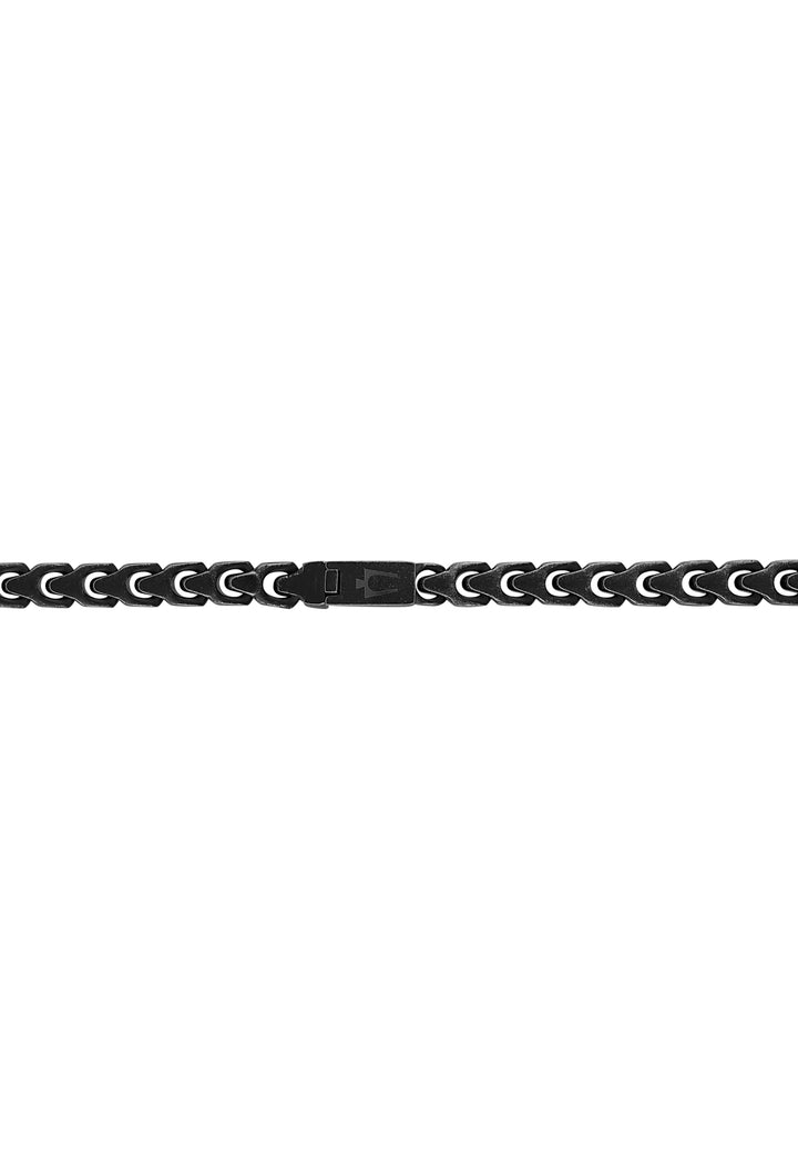 Bulova Stainless Steel Classic Jewelry Mens Necklace