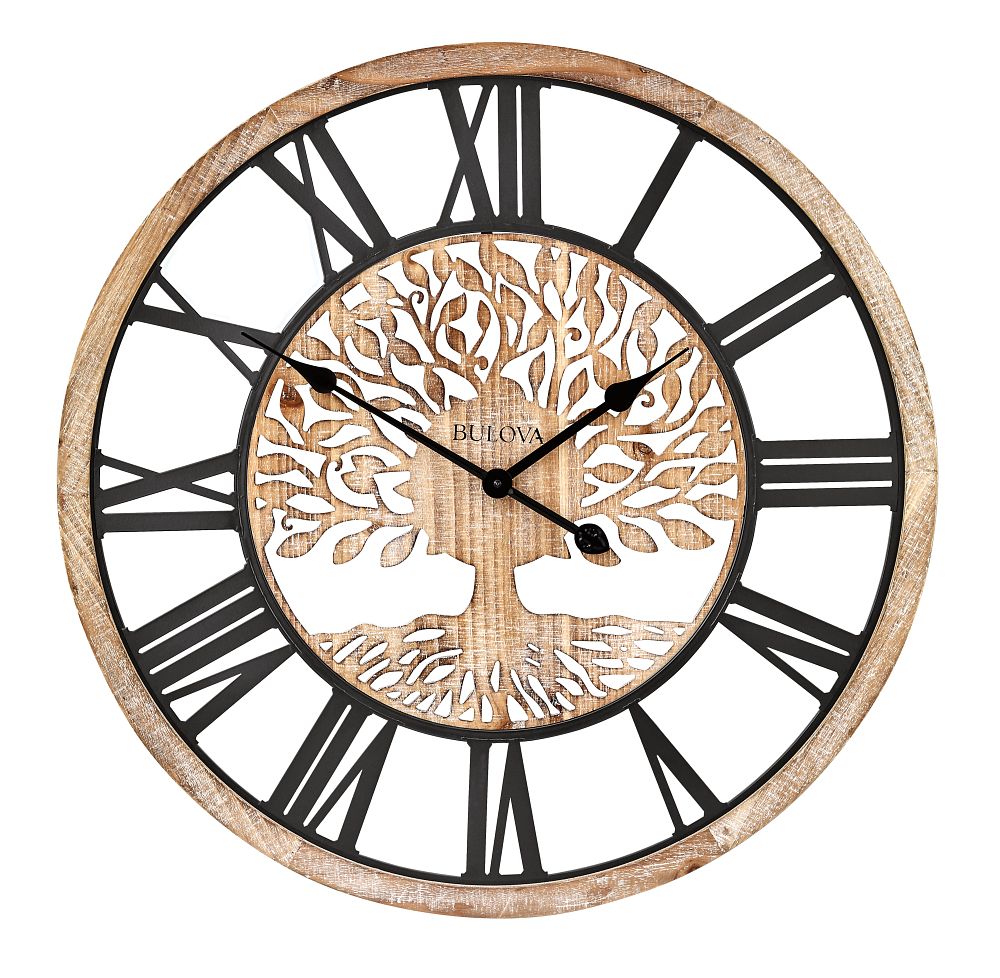 Bulova  Wall   Decorator Clock