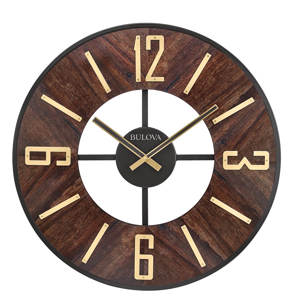 Bulova  Wall   Decorator Clock