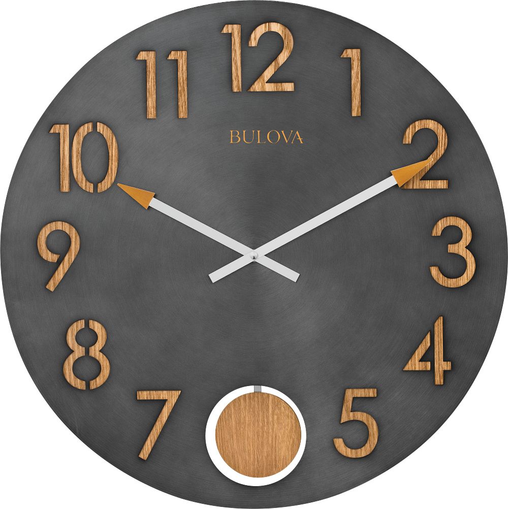 Bulova  Wall   Pendulum Clock