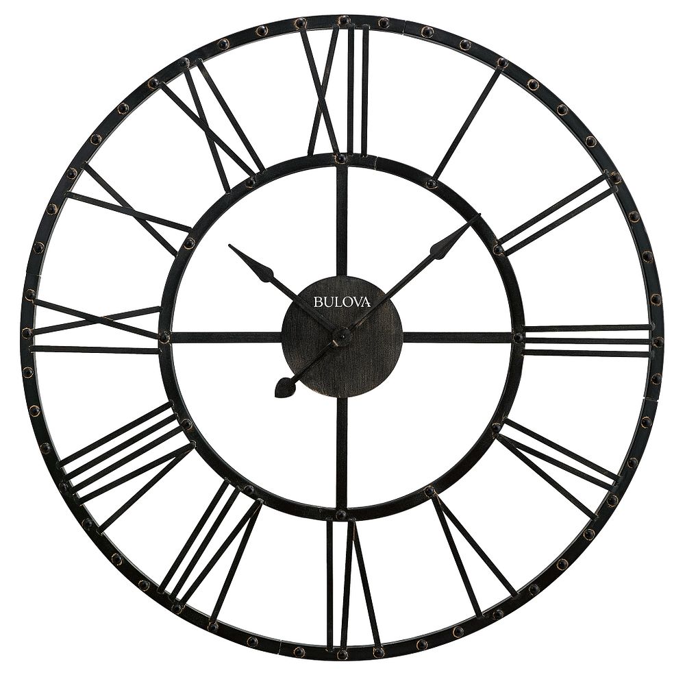 Bulova  Wall   Oversize Clock