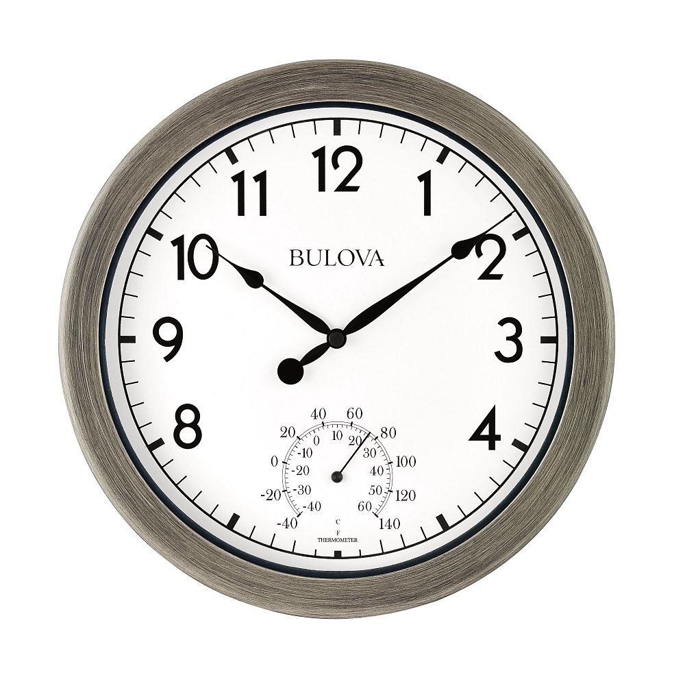 Bulova  Wall   Outdoor Clock