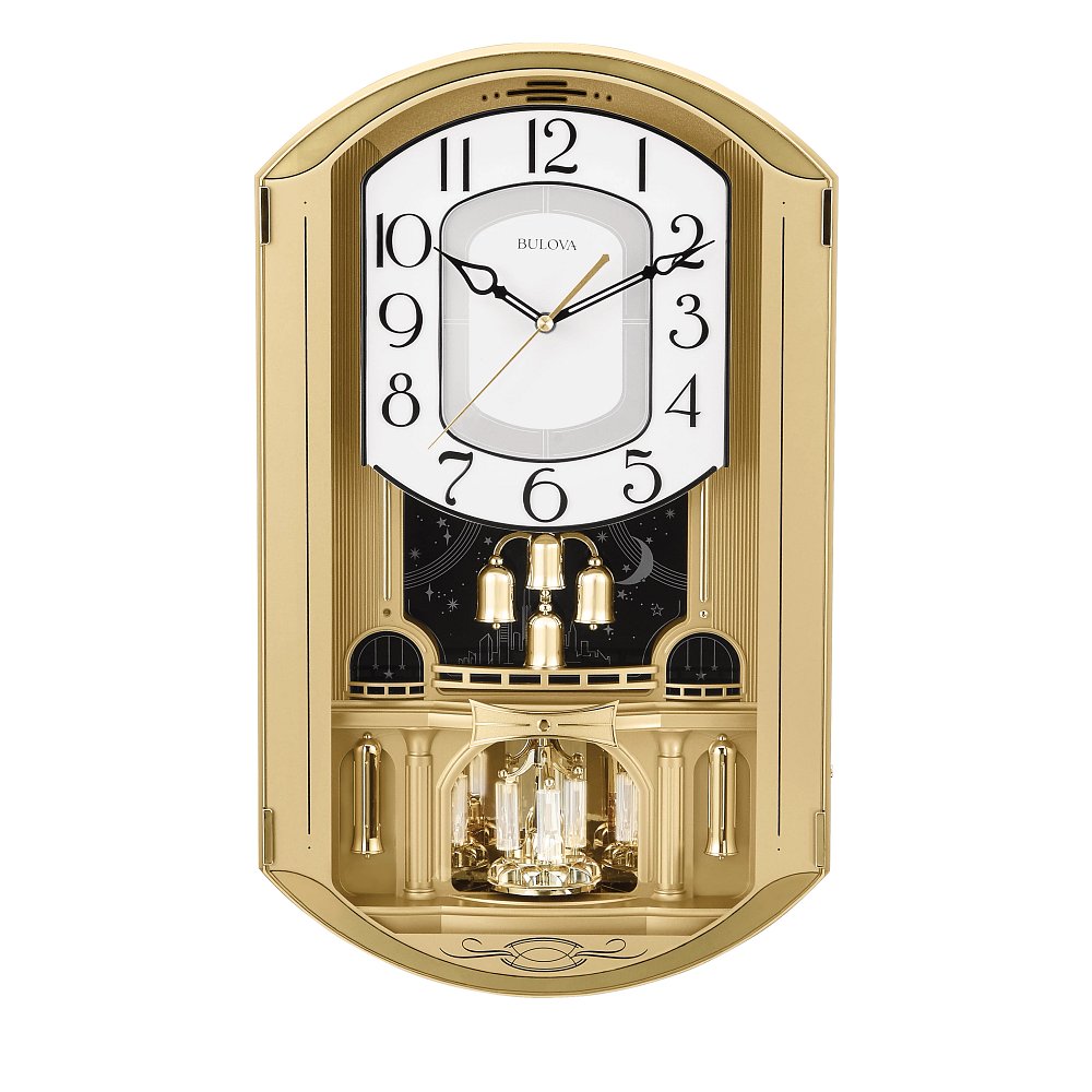 Bulova  Wall   Musical Clock