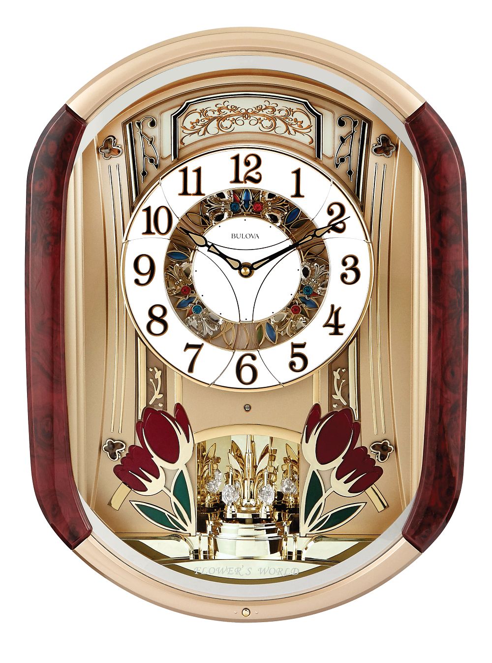 Bulova  Wall   Musical Clock