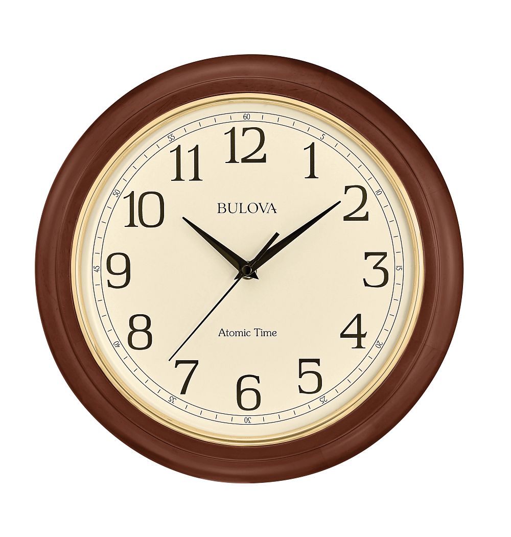 Bulova  Wall   Wave Clock