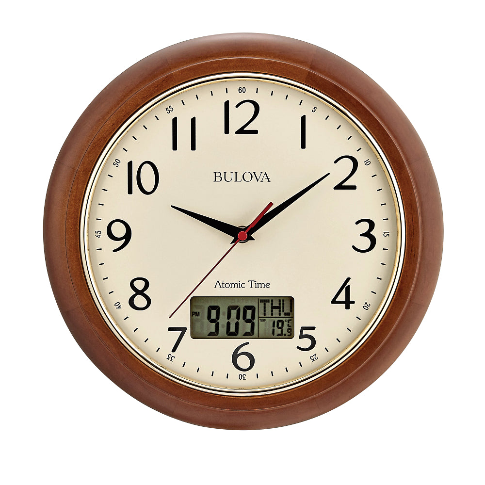 Bulova  Wall   Commercial Clock