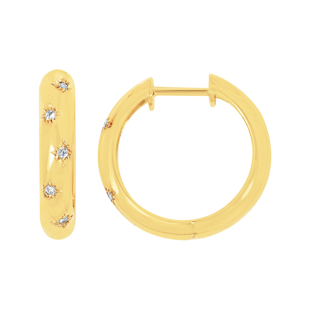 EARRINGS  RD A LG 0.1;