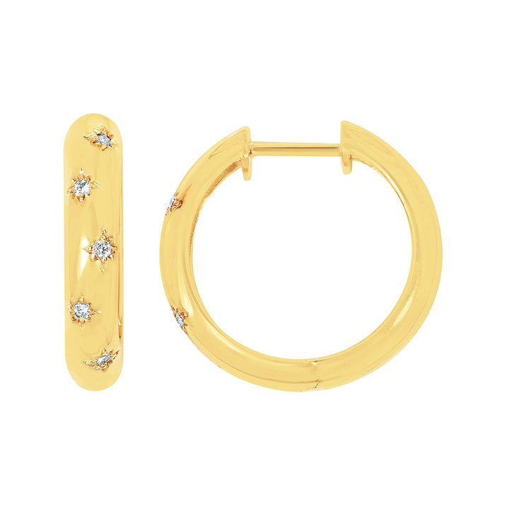 EARRINGS  RD A LG 0.1;