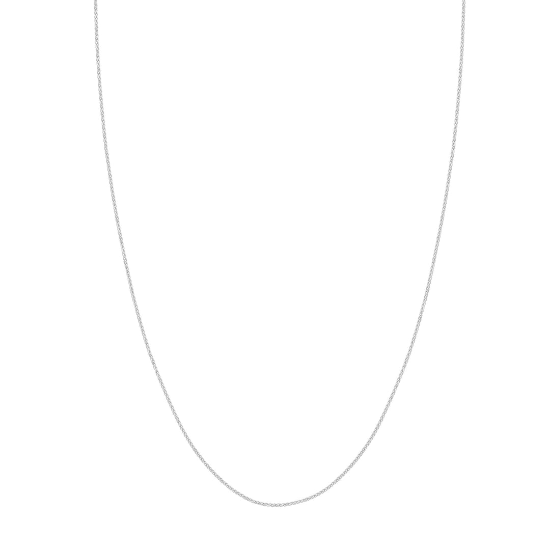 Adjustable Wheat Chain Necklace with Slider