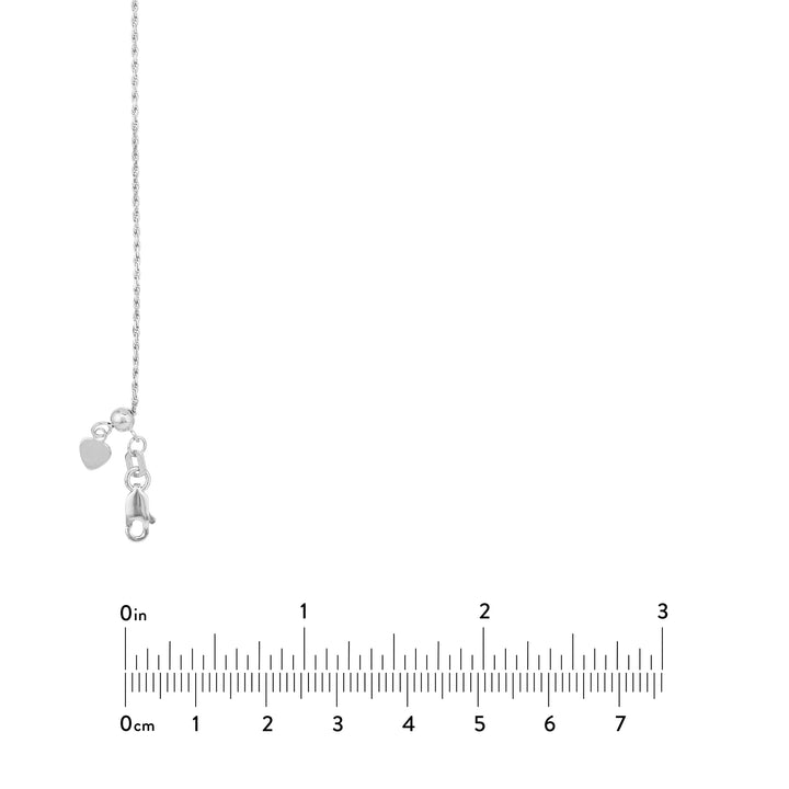 Adjustable Rope Chain Necklace with Slider