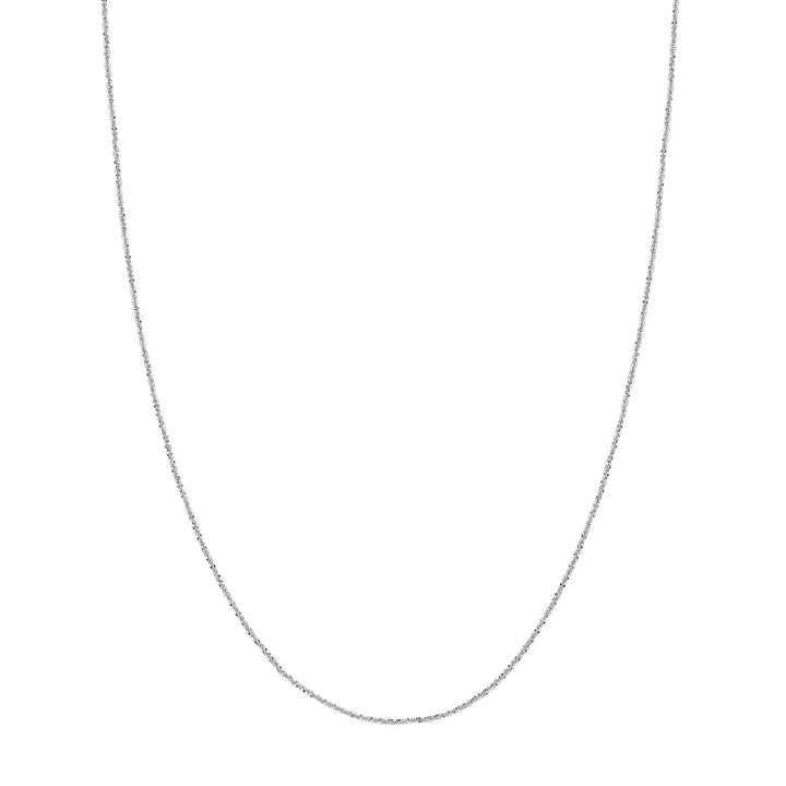 Adjustable Sparkle Chain Necklace with Slider