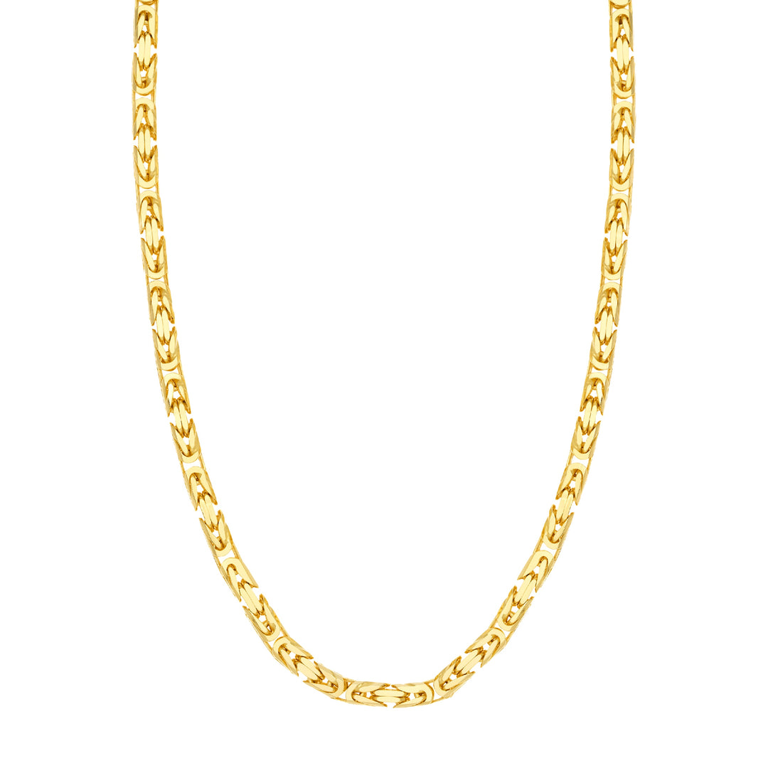 5.20mm Square Beveled Byzantine Chain
